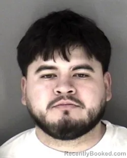 Mugshot of Juan David Jasso-Vargas booked in Shawnee County, Kansas on March 26, 2026