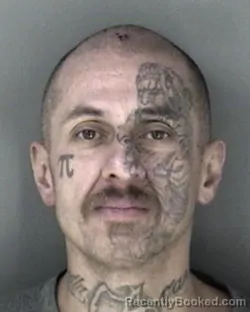 Mugshot of Alfredo Pena booked in Shawnee County, Kansas on March 30, 2026