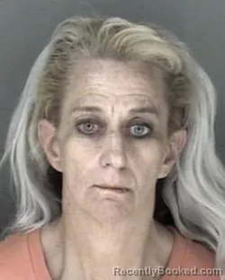 Mugshot of Kristy Kaye Caughron booked in Shawnee County, Kansas on March 30, 2026