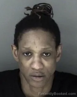 Mugshot of Zariah Marshell Brown Myles booked in Shawnee County, Kansas on April 1, 2026