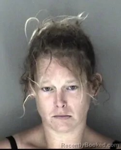 Mugshot of Amanda Elizabeth Hayes booked in Shawnee County, Kansas on April 1, 2026