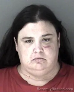 Mugshot of Brook Michelle Barger booked in Shawnee County, Kansas on April 2, 2026