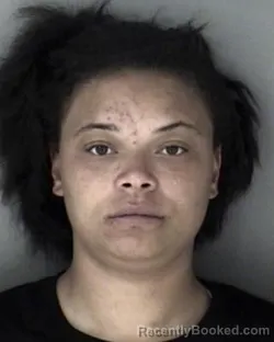 Mugshot of Ageonia Melinda Joeann Wilkerson booked in Shawnee County, Kansas on April 2, 2026