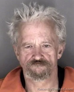 Mugshot of Douglas William Hamilton booked in Shawnee County, Kansas on April 22, 2026