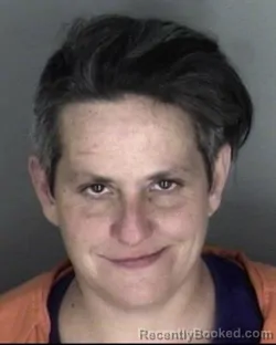 Mugshot of Violet Dawn Frantz booked in Shawnee County, Kansas on April 25, 2026