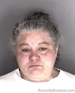 Mugshot of Amanda June Shaw booked in Shawnee County, Kansas on May 21, 2026