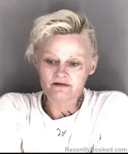 Mugshot of Brandy Renee Waterbury booked in Shawnee County, Kansas on May 28, 2026