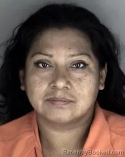 Mugshot of Magda Lilia Mejia-Mendez booked in Shawnee County, Kansas on May 31, 2026