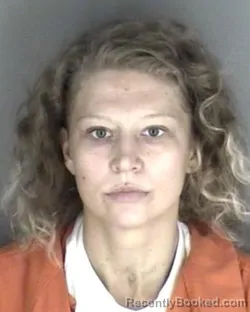 Mugshot of Sarah Caitlyn Coffman booked in Shawnee County, Kansas on June 3, 2026