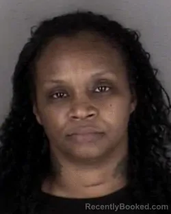 Mugshot of Danneicesha Raishawnda Breeding booked in Shawnee County, Kansas on July 4, 2026