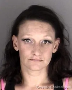 Mugshot of Amy Nichole Andrews booked in Shawnee County, Kansas on July 9, 2026