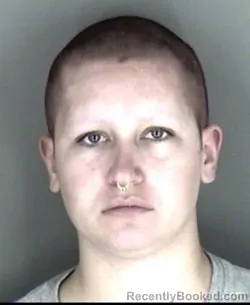 Mugshot of Abigail Iris Johnson Funk booked in Shawnee County, Kansas on July 22, 2026