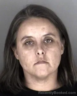Mugshot of Casey Marie Jimenez booked in Shawnee County, Kansas on July 23, 2026
