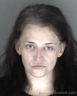 Mugshot of Jessica Lyn Motsinger booked in Shawnee County, Kansas on August 18, 2026