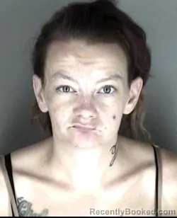 Mugshot of Jessica Elizabeth Ruth Simmons booked in Shawnee County, Kansas on September 7, 2026