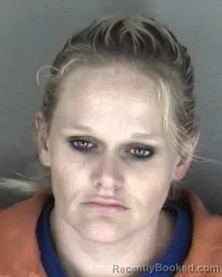 Mugshot of Jessica Rose Castle booked in Shawnee County, Kansas on September 7, 2026