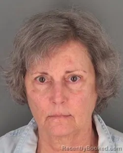 Mugshot of Cheryl Ann Adams booked in Shawnee County, Kansas on October 1, 2026