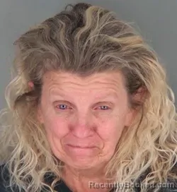 Mugshot of Christine Irene Nieman Glasscox booked in Shawnee County, Kansas on October 5, 2026