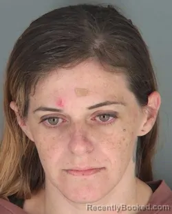Mugshot of Alexis Rachael Corcoran booked in Shawnee County, Kansas on October 8, 2026