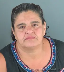 Mugshot of Anna Marie Guajardo booked in Shawnee County, Kansas on October 9, 2026