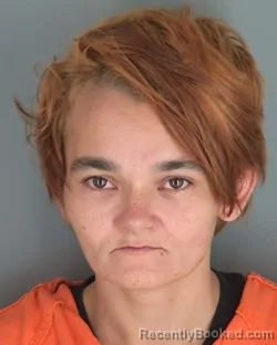 Mugshot of Alycia Marie Medina booked in Shawnee County, Kansas on October 12, 2026