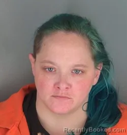 Mugshot of Shawndra Lynn Hailey booked in Shawnee County, Kansas on October 16, 2026