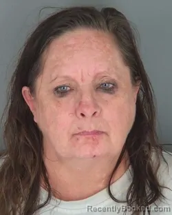 Mugshot of Sherry Lynn Barber booked in Shawnee County, Kansas on October 19, 2026