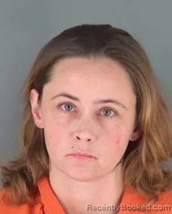 Mugshot of Casey Marie Thomas booked in Shawnee County, Kansas on October 21, 2026