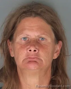 Mugshot of Rebecca Lynn Gregory booked in Shawnee County, Kansas on October 26, 2026