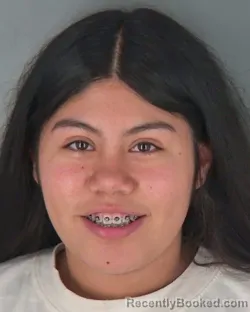 Mugshot of Maylin Guadalupe Sandoval booked in Shawnee County, Kansas on October 26, 2026