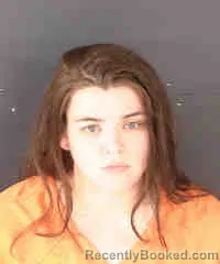 Mugshot of GRACE JANE MONTALVO booked in Sarasota County, Florida on April 27, 2026