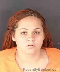Mugshot of DANIELLE DENISE BLUE booked in Sarasota County, Florida on April 30, 2026
