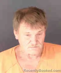 Mugshot of Leonard Whitney Jaress booked in Sarasota County, Florida on September 14, 2026