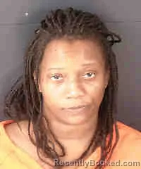 Mugshot of Tia Laverne Beach booked in Sarasota County, Florida on August 26, 2026