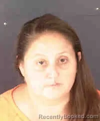 Mugshot of Miranda Brown booked in Sarasota County, Florida on October 2, 2026