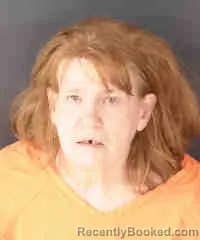 Mugshot of Sheila Darlene Condon booked in Sarasota County, Florida on August 21, 2026