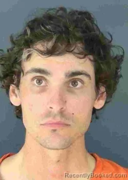 Mugshot of ZACHARY DAVID REEVES booked in Sarasota County, Florida on March 14, 2026