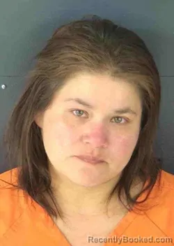 Mugshot of YECENIA ESPINOZA booked in Sarasota County, Florida on March 16, 2026