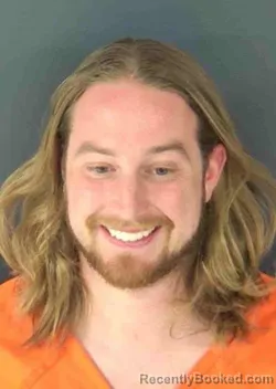 Mugshot of JUSTIN ALAN KEREKES booked in Sarasota County, Florida on March 18, 2026