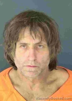 Mugshot of BRIAN THOMAS RUSSELL booked in Sarasota County, Florida on March 19, 2026