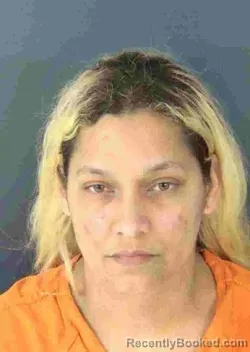 Mugshot of LIUDMILA BERMUDEZ OCANA booked in Sarasota County, Florida on April 1, 2026