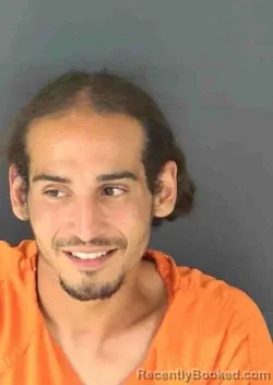 Mugshot of JOSE LUIZ ARIAS booked in Sarasota County, Florida on April 28, 2026