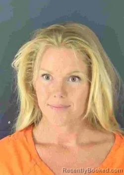 Mugshot of AMBER DAWN HARRINGTON booked in Sarasota County, Florida on May 17, 2026