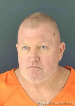 Mugshot of THOMAS EDWARD OLSON booked in Sarasota County, Florida on May 21, 2026