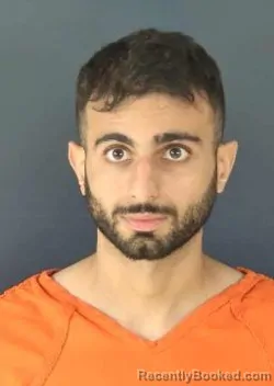 Mugshot of RAMI SAMIR HIHI booked in Sarasota County, Florida on July 3, 2026