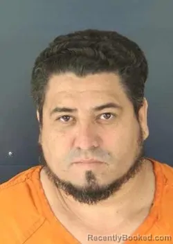 Mugshot of MIGUEL ANGEL FLORES PORTILLO booked in Sarasota County, Florida on July 14, 2026
