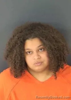 Mugshot of Olivia Charlize Evans booked in Sarasota County, Florida on October 19, 2026