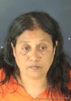 Mugshot of PRITI UDAYKUMAR RAVAL booked in Sarasota County, Florida on August 3, 2026