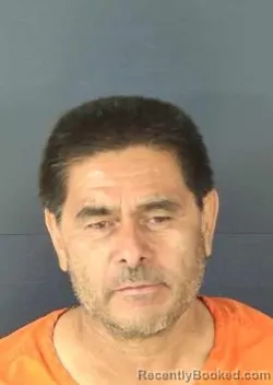 Mugshot of Jose Guadalupe Rubio Castro booked in Sarasota County, Florida on August 12, 2026