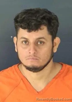 Mugshot of Sergio Rober Galdamez Ceballos booked in Sarasota County, Florida on August 20, 2026